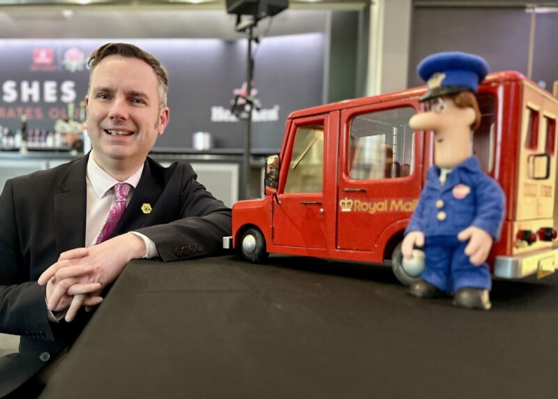 Tom with Postman Pat 
