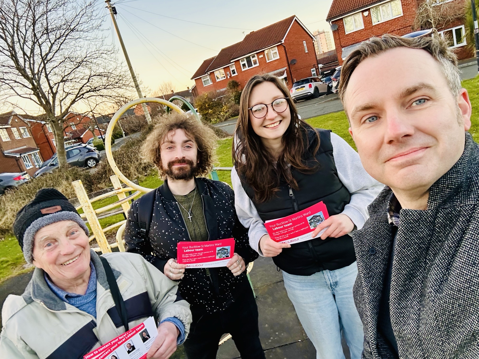 Out on the doorstep in Bucklow-St Martins