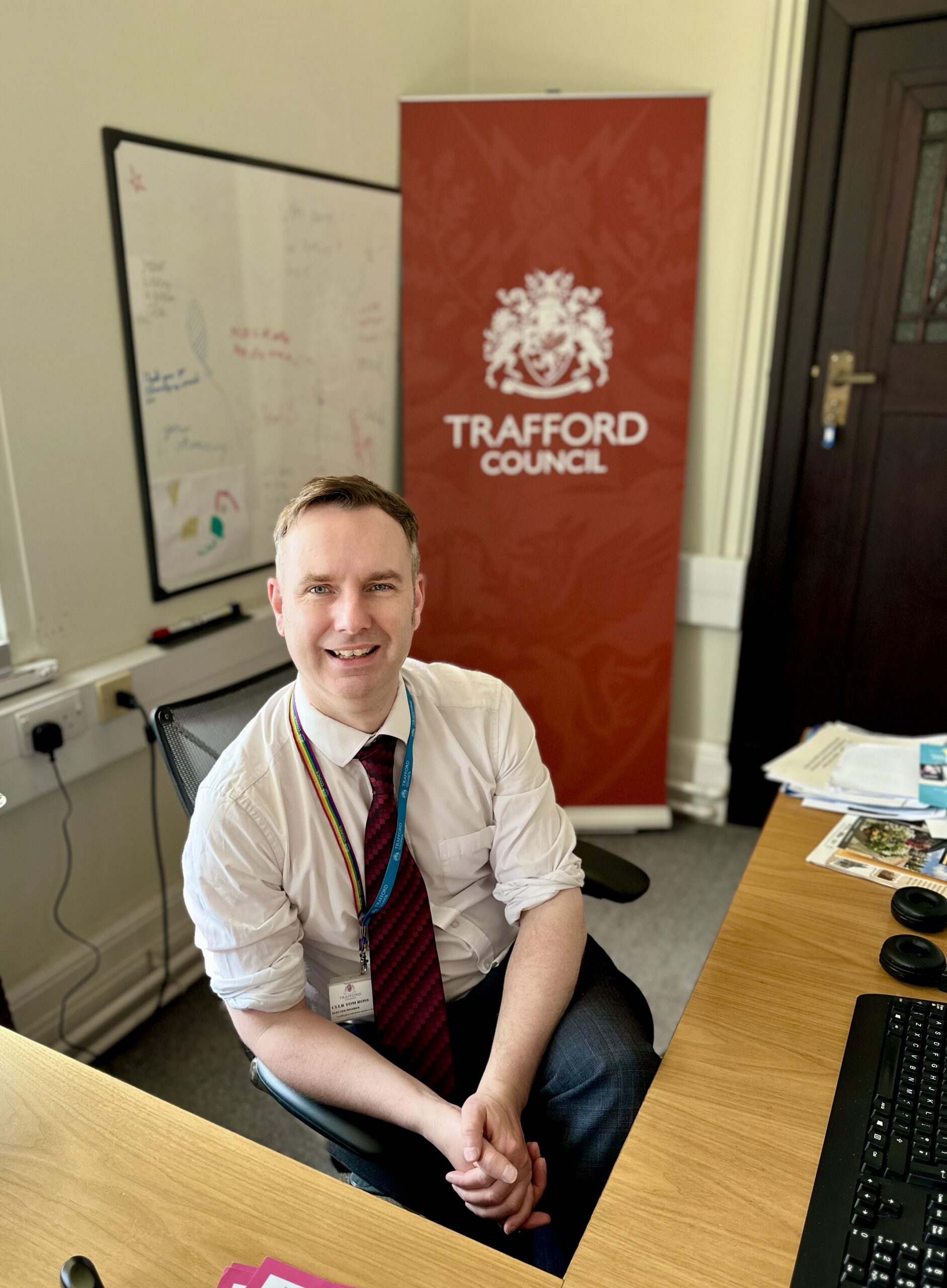 Marking 17 years as a Trafford councillor!