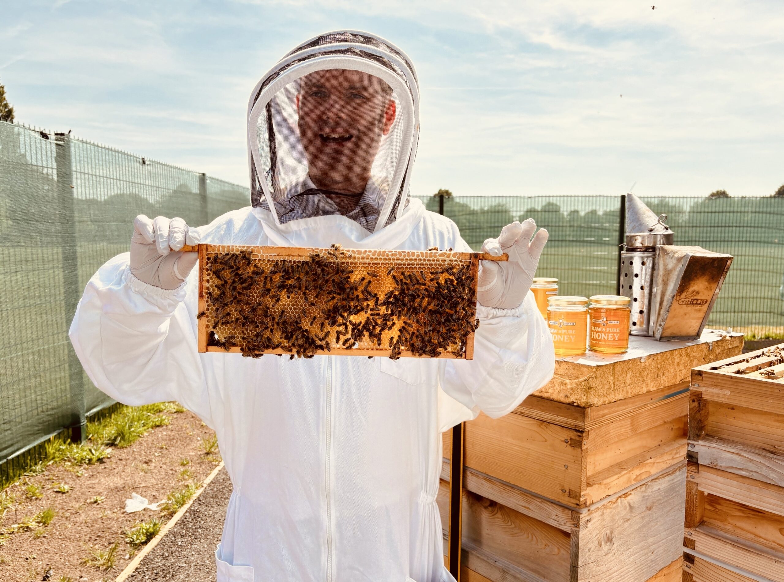 Bee keeping in Lostock Park