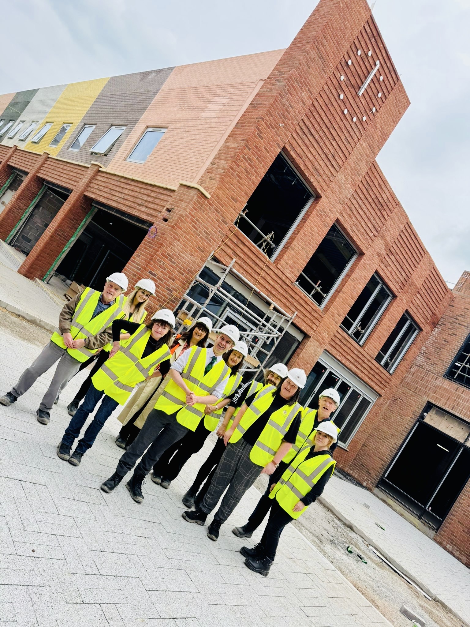 Stretford Town Centre regeneration site visit