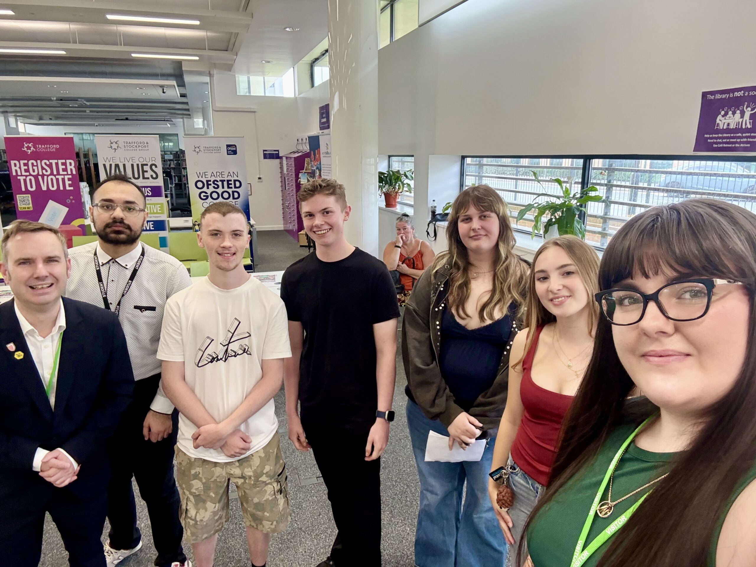 Results Day at Trafford College