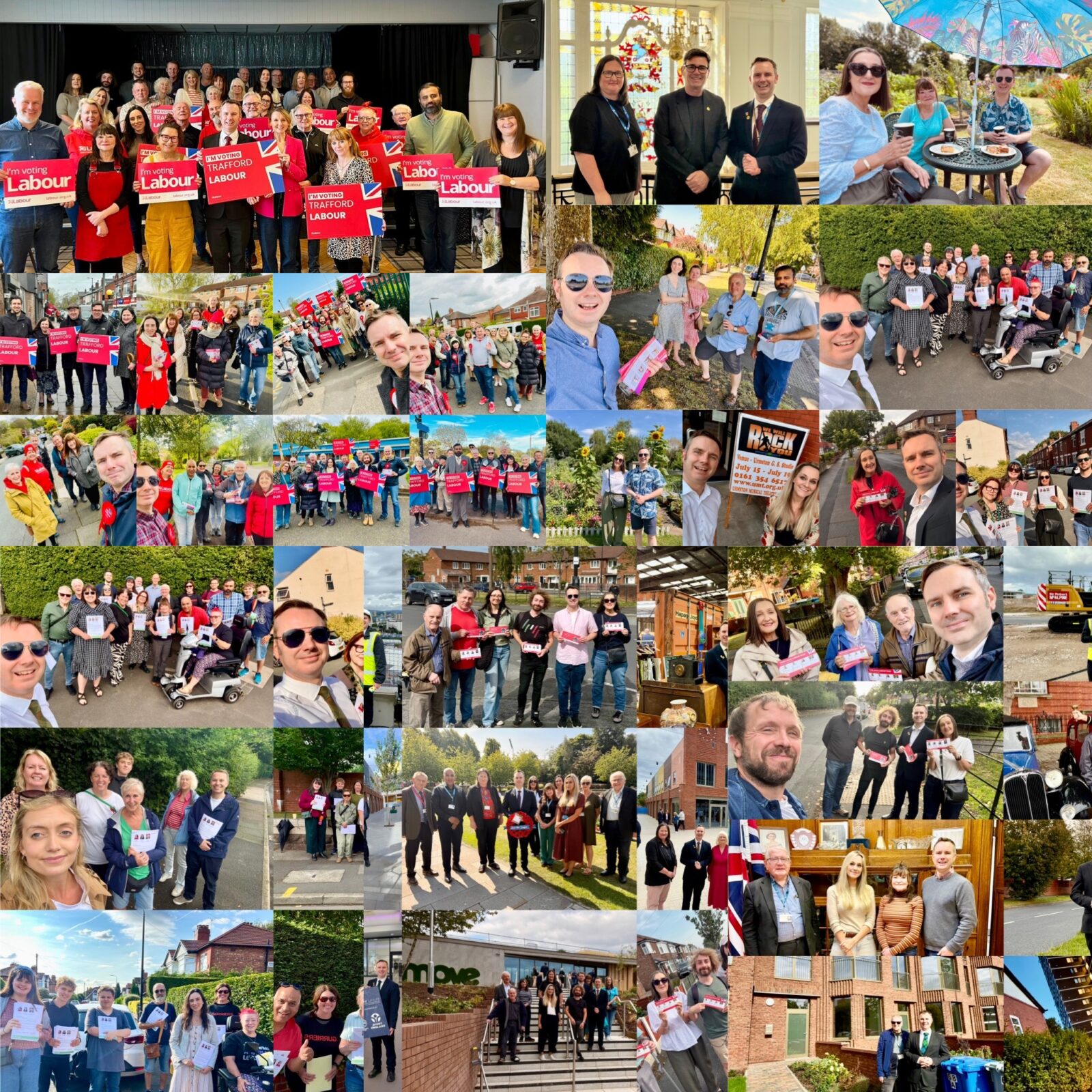 Working hard for Trafford residents