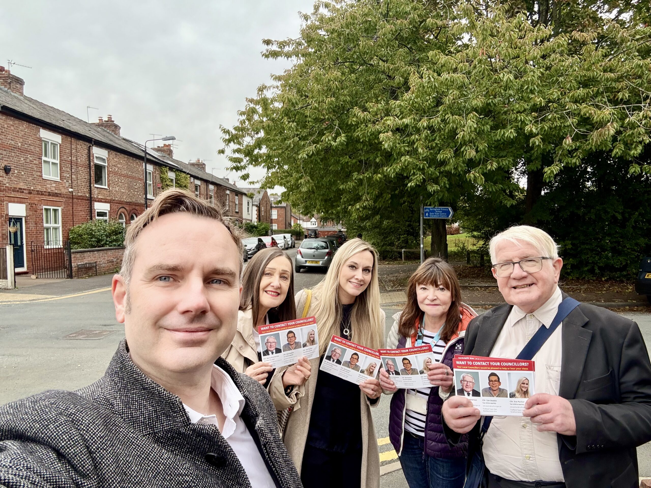 On the doorstep in Sale