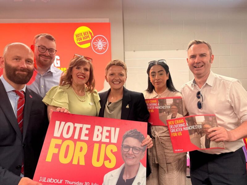 Tom with Bev Craig and other GM Leader